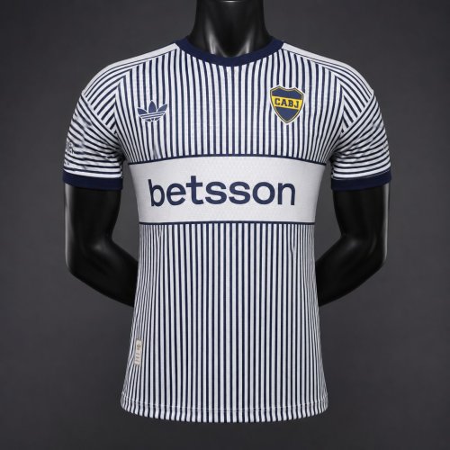 Player Version 26/27 Boca Juniors Away Stripes Jersey