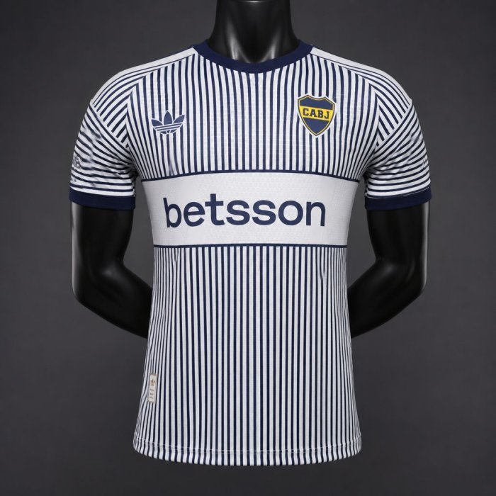 Player Version 26/27 Boca Juniors Away Stripes Jersey