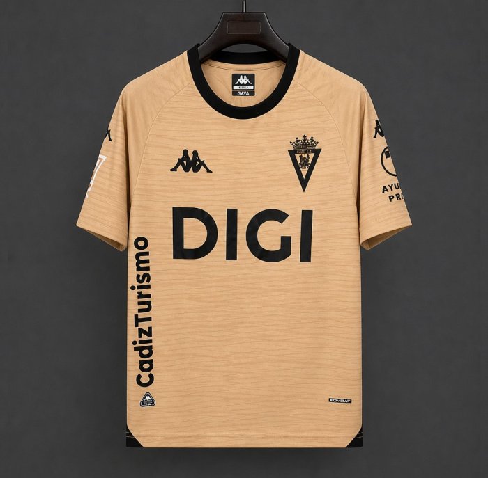 26/27 Cádiz CF Third  Sand  Jersey