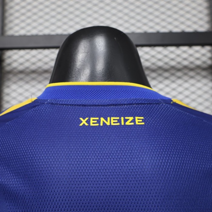 Player Version 26/27 Boca Juniors Home Long Sleeve Jersey