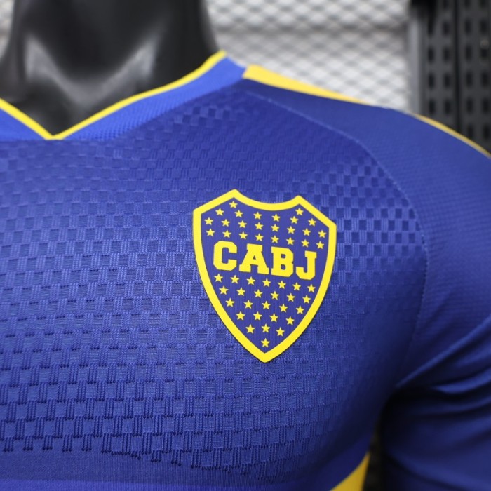 Player Version 26/27 Boca Juniors Home Long Sleeve Jersey