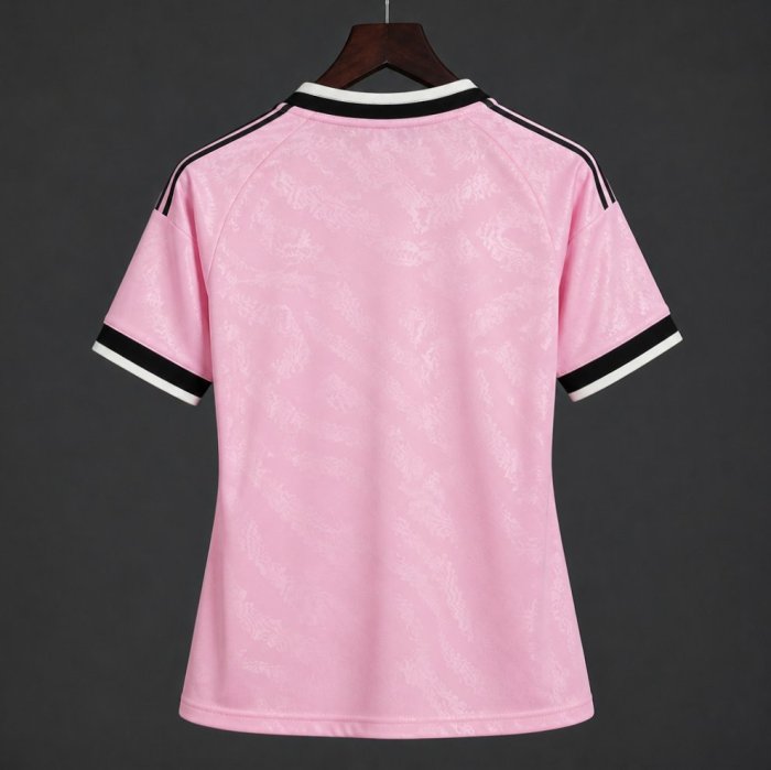 26/27 Juventus Away Pink Women Jersey