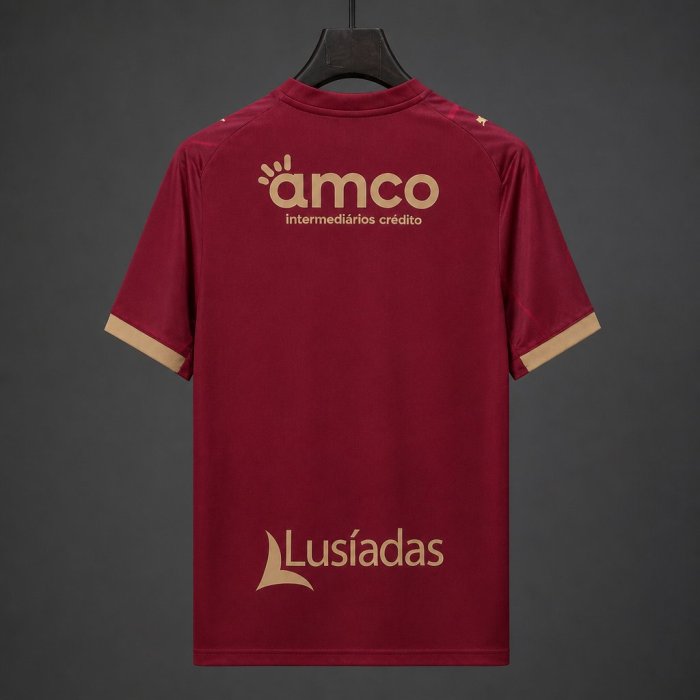 26/27 Braga Third Burgundy Red Jersey