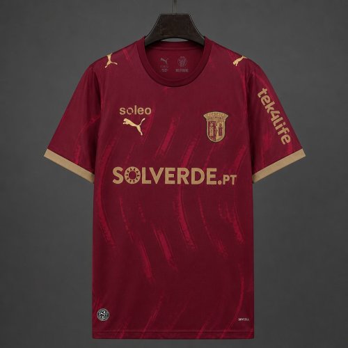 26/27 Braga Third Burgundy Red Jersey