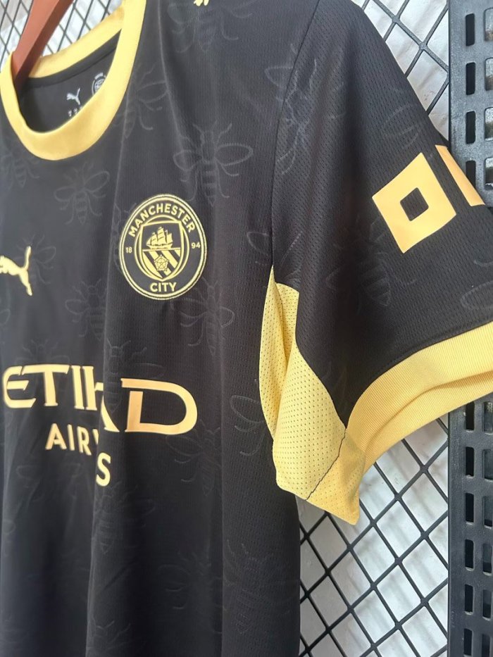 26/27 Manchester City Away Black Jersey