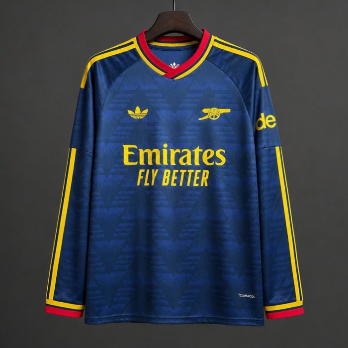 26/27 Arsenal Away Navy  Long Sleeve Jersey