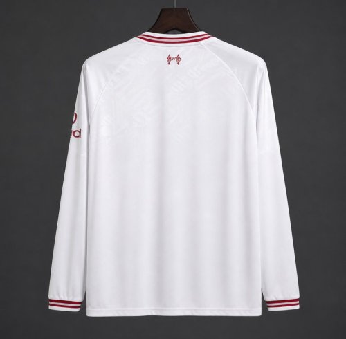 26/27 Liverpool Away White Long Sleeve Jersey