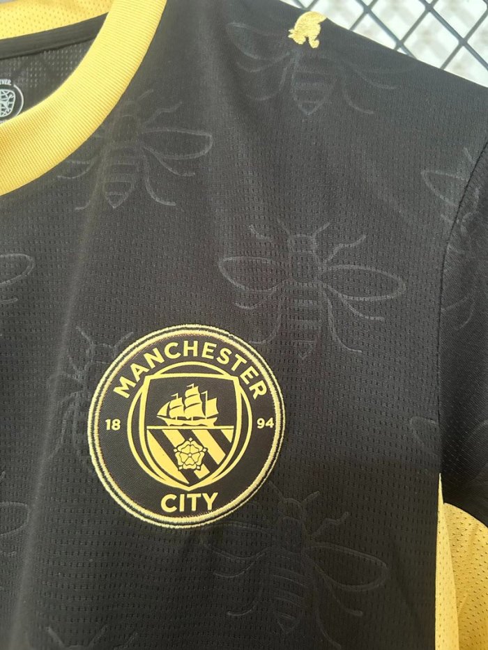 26/27 Manchester City Away Black Jersey