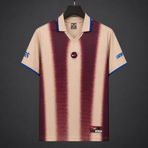 2026 USA x Travis Scott Cactus Jack Total 90 Retro Cream/Maroon Jersey