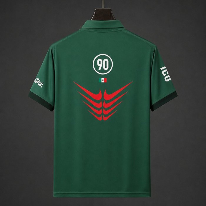 2026 Mexico x Travis Scott Cactus Jack Total 90 Retro Dark Green Jersey