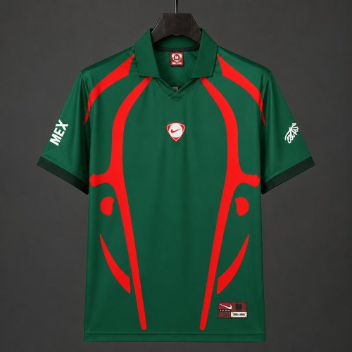 2026 Mexico x Travis Scott Cactus Jack Total 90 Retro Dark Green Jersey