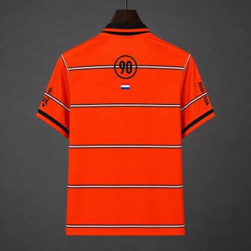 2026 Netherlands x Travis Scott Cactus Jack Total 90 Retro Orange/Black Jersey