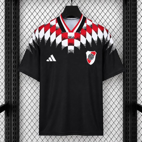 2026 River Plate Stadium Retro Black Jersey
