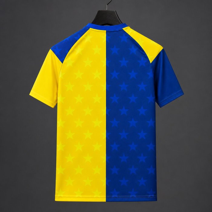 2027 Boca Juniors Pre-Match Blue/Yellow Jersey