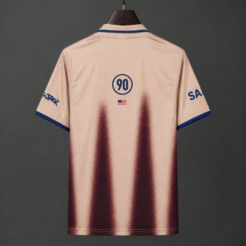 2026 USA x Travis Scott Cactus Jack Total 90 Retro Cream/Maroon Jersey