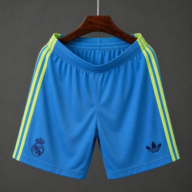26/27 Real Madrid Goalkeeper Sky Blue Shorts