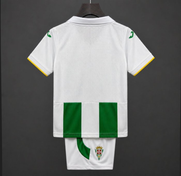 26/27 Kids Cordoba CF Home Green/White Jersey