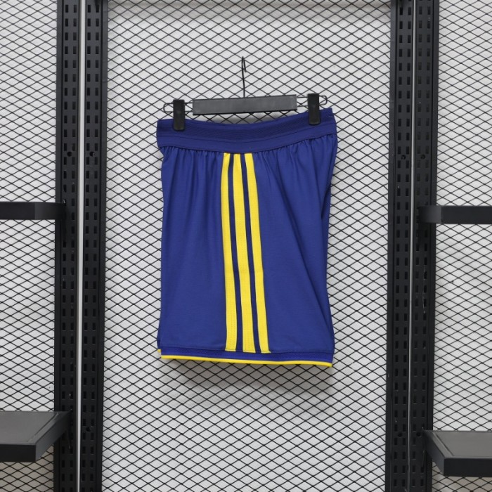 Player Version 26/27 Boca Juniors Home Blue Yellow Shorts