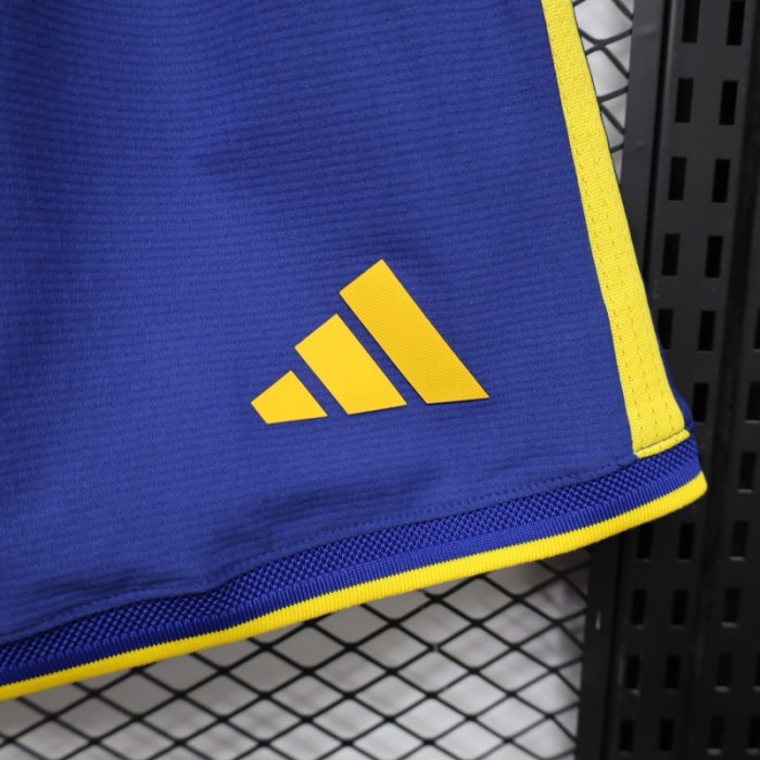 Player Version 26/27 Boca Juniors Home Blue Yellow Shorts