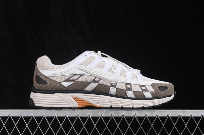 Nike P-6000 SE Retro Running Sneakers with Layered Design and Lightweight Construction - IO1904-104