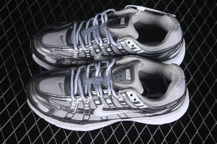 Nike P-6000 SE Retro Running Sneakers with Layered Design and Lightweight Construction - IO3496-001