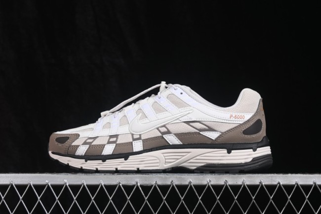 Nike P-6000 SE Retro Running Sneakers with Layered Design and Lightweight Construction - IO1904-104
