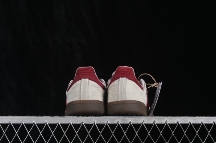 Adidas Samba OG Classic Sneakers with Retro Suede Overlays - KZ7552