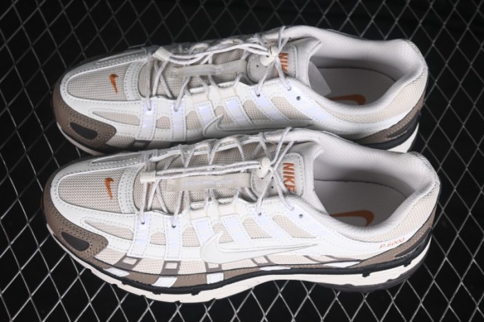 Nike P-6000 SE Retro Running Sneakers with Layered Design and Lightweight Construction - IO1904-104