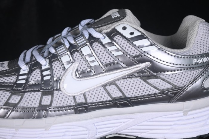 Nike P-6000 SE Retro Running Sneakers with Layered Design and Lightweight Construction - IO3496-001