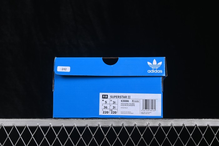 Adidas Originals Superstar II Classic Shell-Toe Casual Sneakers - KJ0086