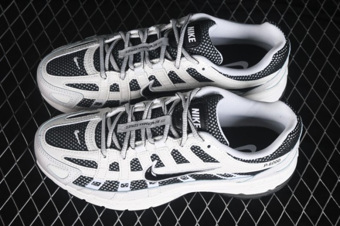 Nike P-6000 Premium Retro Running Shoes with Layered Design and Lightweight Construction - IO8711-101