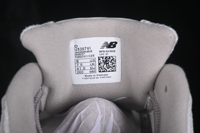 New Balance NB530 Series Retro Leisure Running Shoes with Lightweight Cushioning - U5307VI