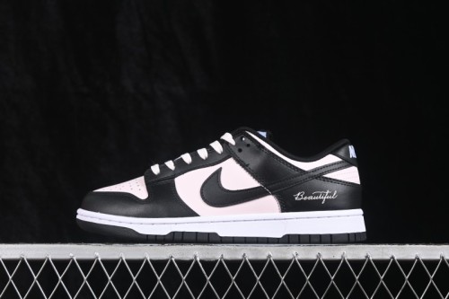 Nike SB Dunk Low Basketball Shoes with Black and Pink Colorway - DD1391-100