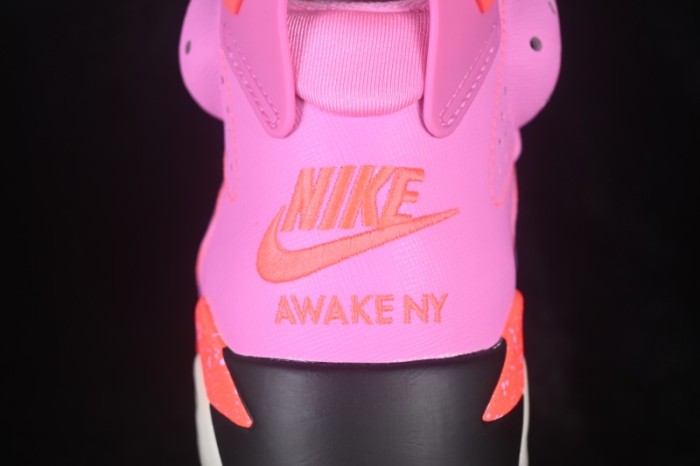Jordan Air Jordan 6 Retro OG Sneakers with Playful Pink Accents - IQ5706-600
