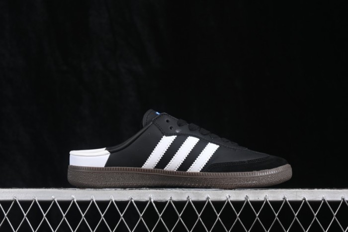 Adidas Samba OG Casual Half Slipper with Retro Styling - LB3815