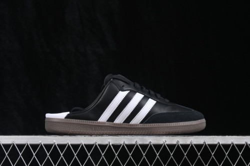 Adidas Samba OG Casual Half Slipper with Classic Three-Stripe Design - LB3815