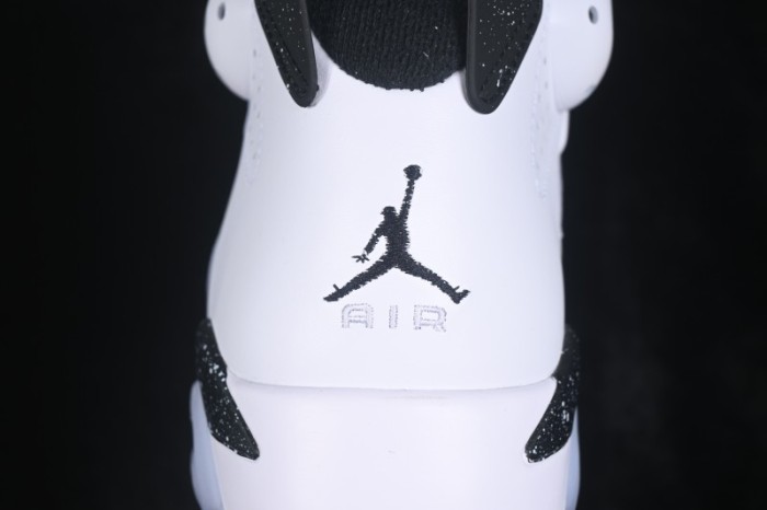 Nike Air Jordan 6 Retro Oreo Running Shoes with Premium Suede Upper - CT8529-108