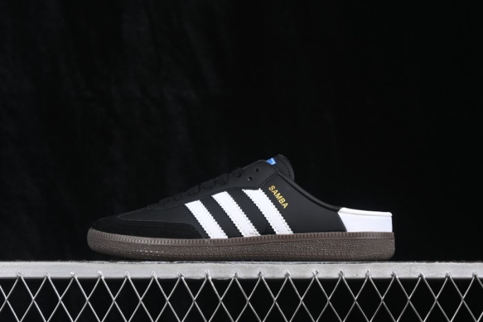 Adidas Samba OG Casual Half Slipper with Retro Styling - LB3815