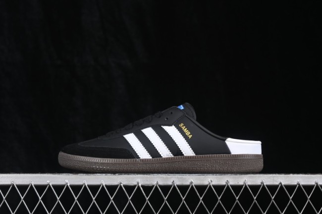 Adidas Samba OG Casual Half Slipper with Retro Styling - LB3815