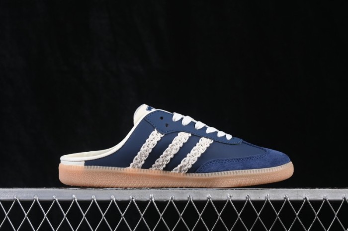 Adidas Samba OG Mule Casual Slide Sandals with Retro Design - HP5053