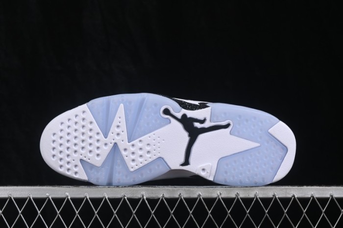Nike Air Jordan 6 Retro Oreo Running Shoes with Premium Suede Upper - CT8529-108