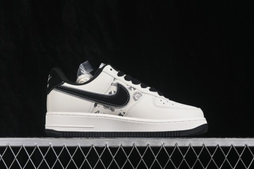Nike Air Force 1 '07 Low Collaborative Skateboarding Shoes with Full-Length Air Cushion - FV3694-120