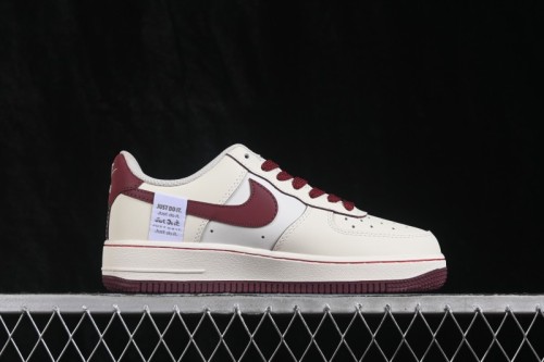 Nike Air Force 1 '07 Low Wild Berry Leopard Shadow Hand-Painted Casual Sneakers - FB1839-521