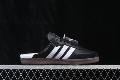 Adidas Samba OG Casual Slide Sandals with Premium Leather Upper - LB3815