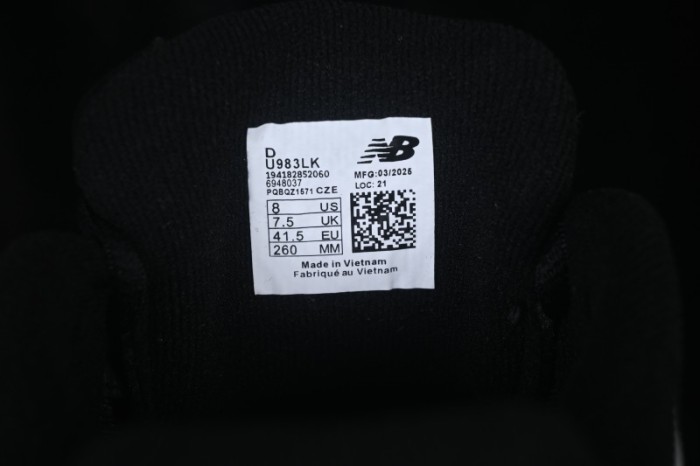New Balance NB983 Series Retro Casual Running Shoes - U983LK