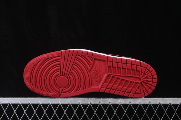 Nike Air Jordan 1 Low Banned Black Red Low Top Cultural Casual Skateboard Shoes - IW6276-001