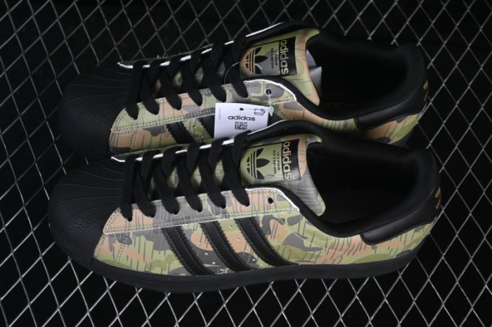 Adidas Originals Superstar II Retro Sneakers with Classic Shell Toe - KI5141