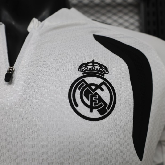 Player Version 26/27 Real Madrid CF White  Long Sleeve Jersey