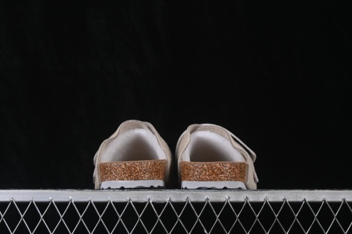 Birkenstock Shearling-Lined Suede Clog - 1015572