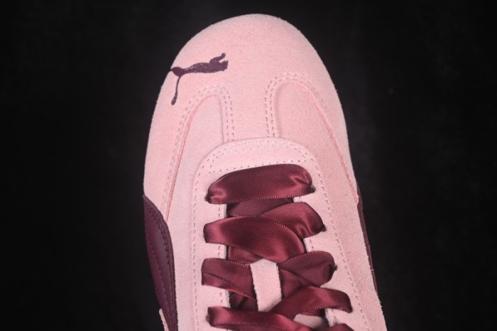 Puma Speedcat Low-Top Lifestyle Racing Sneakers with Leather Upper - 408177-01